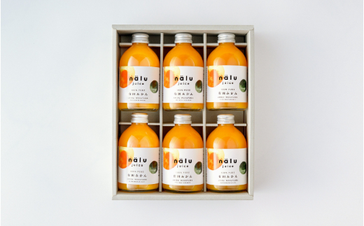 1026．鳴川農園nalu juice 有田みかんジュース250ml×6本(A1026-1)