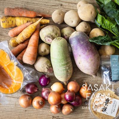 ふるさと納税 洞爺湖町 佐々木ファームよりお届けする旬の野菜詰め合わせ　〜ありがとうBOX 2025・中〜