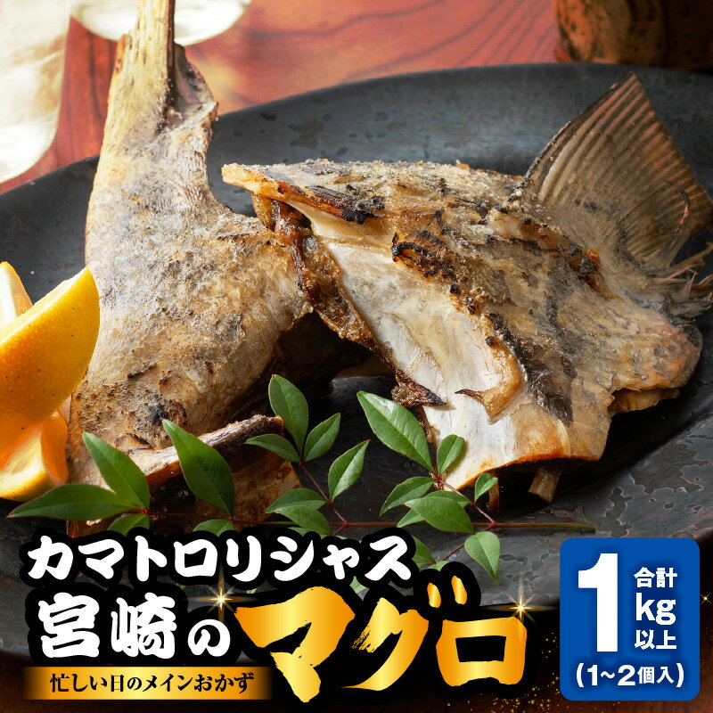 【ふるさと納税】カマトロリシャス宮崎のマグロ 簡単調理 温めるだけ キハダマグロ カマ カマトロ トロ 希少部位 マグロカマ BBQ グリル 焼き魚 カマ焼き 魚 冷凍 贈答 贈り物 ギフト プレゼント お祝い 内祝い ご褒美 グルメ お取り寄せ おすすめ 人気 宮崎県 宮崎市