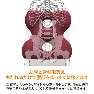 ふるさと納税 三木市 MOGU姿勢体幹サポーターエイト　ネイビー |  | 02