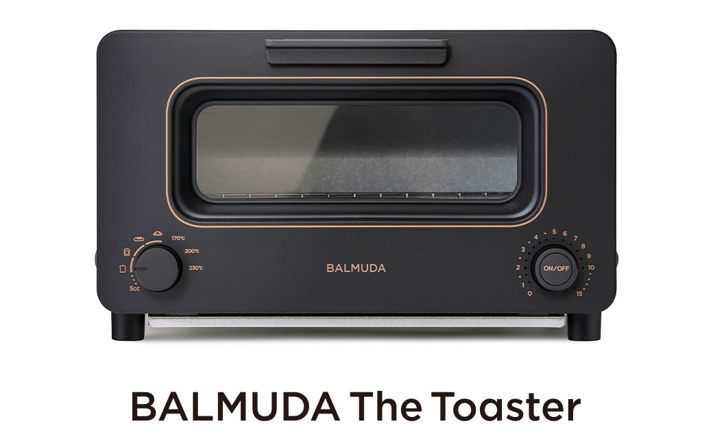 
BALMUDA The Toaster K11A／JP（ ブラックBK／ショコラCW／ホワイトWH） バルミューダ ザ・トースター BALMUDA 選べるカラー トースター スチームトースター オーブントースター 家電 温度制御 おしゃれ スチーム機能
