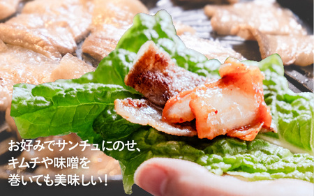 大阪産ブランド豚「なにわポーク」のサムギョプサル焼き肉セット