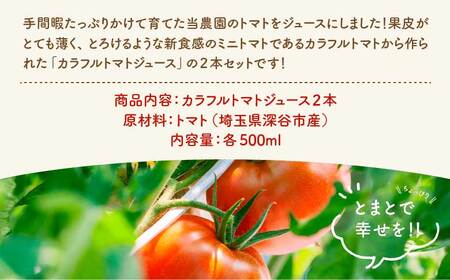カラフルトマトジュース　2本セット　【11218-0903】