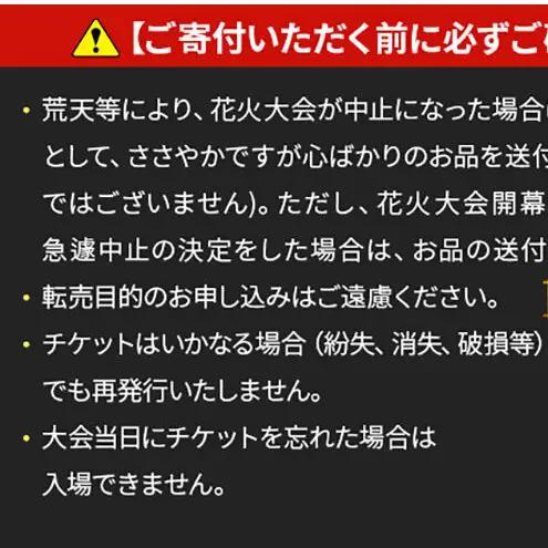【いたみ花火大会】(2026年10月31日（土）開催)Sエリア有料観覧席【イス席】1名分 イベント お出かけ 関西 兵庫県 伊丹市 伊丹 花火大会