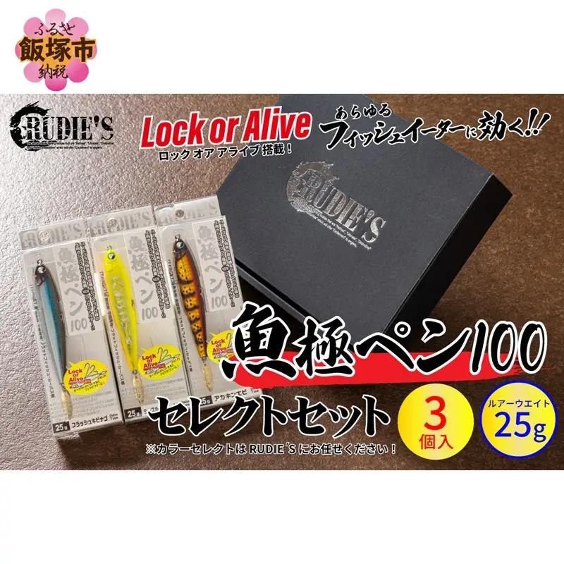 魚極ペン25g セレクト3セット【A8-078】