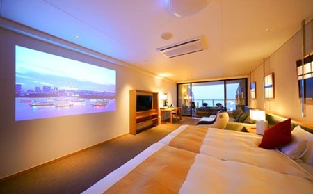 CA078 水平線に溶け込むテラスで　ホテル宿泊温泉プラン