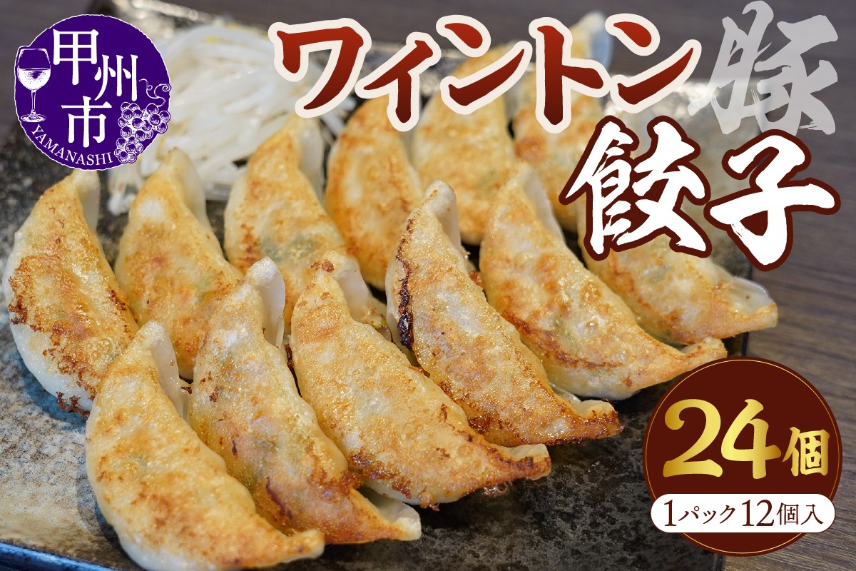 
            ワイントン餃子 12個入り 2パックセット（MWT）A09-201
          