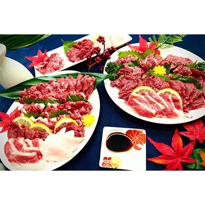 ふるさと納税 宇城市 馬刺セット　1.1kg(盛合せ)