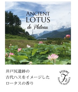 高原の花の香水　ロータスオードトワレ 古代蓮 | 香水 アトリエスクランブル