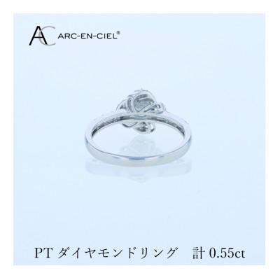 ふるさと納税 泉佐野市 ARC-EN-CIEL PTダイヤリング 計0.55ct【鑑別書付き】サイズ『10号』 J057 |  | 03