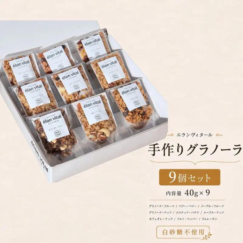 グラノーラ 手作り 9種 無添加 オーガニック グラノーラ