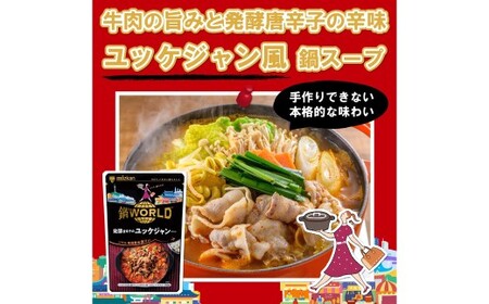 鍋THE WORLD 発酵唐辛子のユッケジャンテイスト （ 10袋 ）