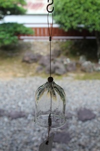 ガラス風鈴「海つ音」（すずらん型）