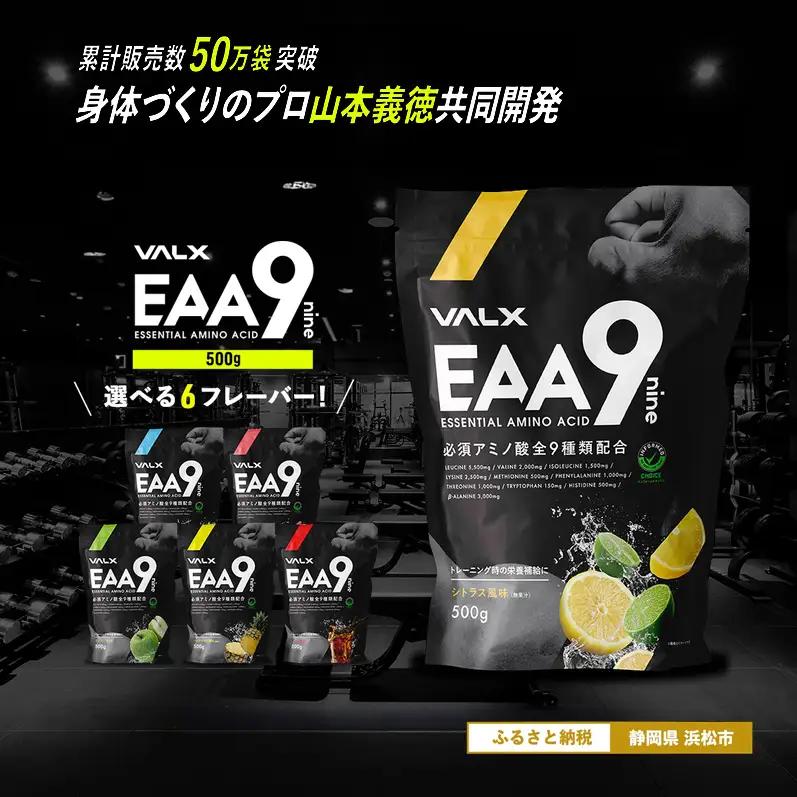 筋トレ VALX EAA9 500g サプリ パウダータイプ ライチ風味