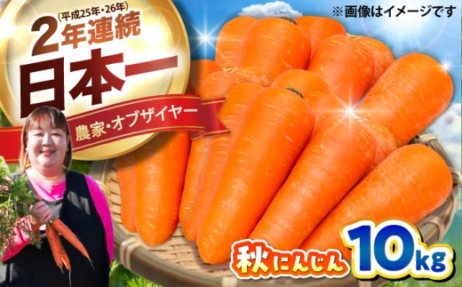 【先行予約】【2027年2月発送】秋にんじん10kg / にんじん ニンジン 野菜 β-カロテン ジュース用 食物繊維 抗酸化作用 臭み少ない 栄養満点 熊本県産 菊陽町【株式会社 まゆみ農園】[BHCW006]