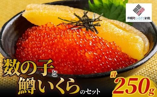
                  【先行予約】数の子と鱒いくらのセット（数の子 150g と鱒いくら 100g）北海道産 数の子 鱒いくら 醤油漬け 魚卵 セット 美幌町 産地直送 冷凍 ギフト 贈答 縁起物 海鮮 小分け 贅沢 高級 詰め合わせ 人気 おすすめ ふるさと納税
                