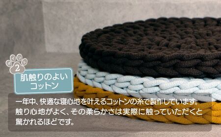 猫のラグ Dress UP Cat Rug 【ice blue】 | 猫 ラグ ペットグッズ 猫のラグ ねこ