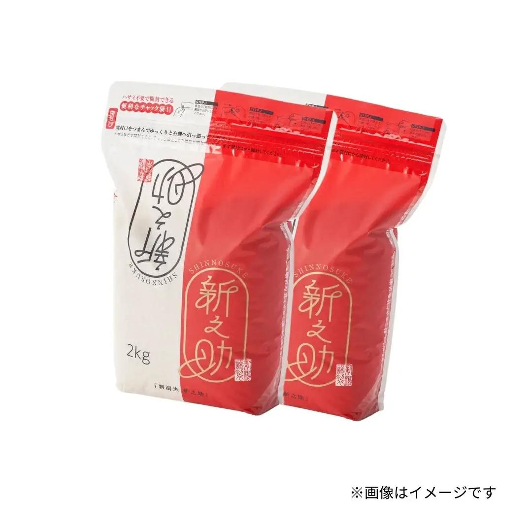 【定期便12回】令和8年産 新米 新之助 4kg(2kg×2袋)×12回 計48kg 先行予約 | 新潟県産 白米 米 五泉市