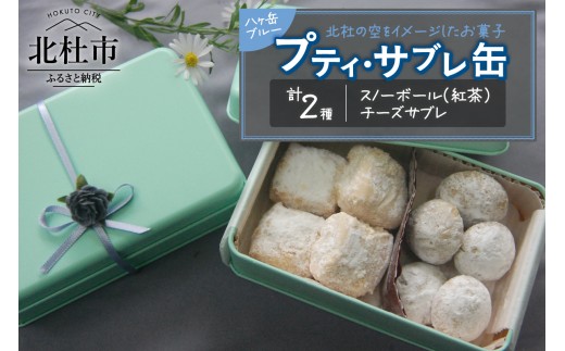 プティ・サブレ缶『八ヶ岳ブルー』サブレ 焼き菓子 サブレ缶 ビスケット 詰合せ セット 9個入り スノーボール チーズサブレ 紅茶 アーモンド チーズ ギフト スイーツ お菓子 洋菓子 贈答品 プレゼント バレンタインデー チョコ以外 ホワイトデー お返し 人気