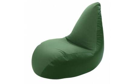 ビーズクッション とんがりソファータイプＸＬ グリーン ビーズクッション