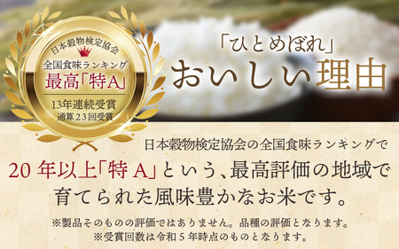 【5か月定期便】五ツ星お米マイスター厳選！ 直前精米 令和6年産 平泉町産 ひとめぼれ 白米 2kg×5回 計10㎏ 〈食味ランキング「特A」13年連続受賞〉/ こめ コメ 米 お米 おこめ 白米 ご