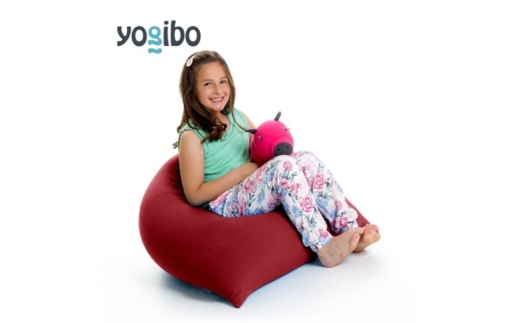 Yogibo Pyramid ワインレッド ヨギボー ヨギボーピラミッド ビーズクッション クッション 家具 ソファ ビーズチェア 子供ソファー 子供用クッション 大阪 大阪府 岸和田市[№5385-1443]