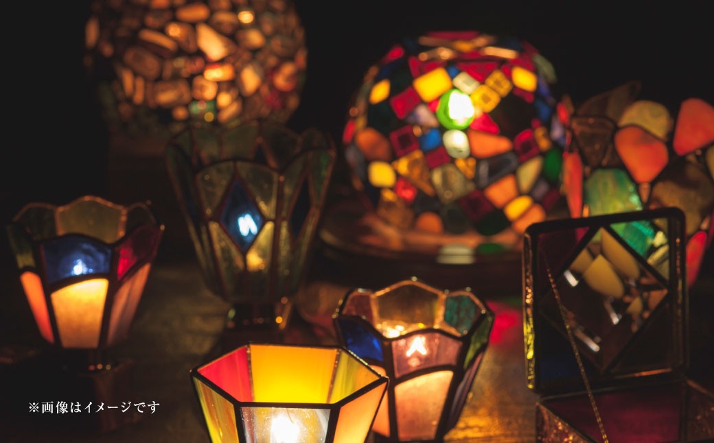 オラシオおやすみランプ／ ステンドガラス インテリア 雑貨 照明 オシャレ 小物 家具 長崎県 長崎市