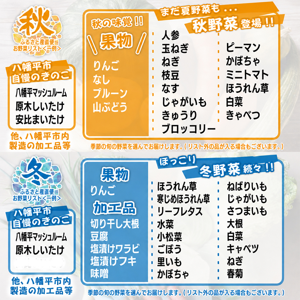 【新】八幡平のふるさと産直箱（大）6ヶ月定期便 ／ あすぴーて おまかせ 野菜 新鮮 野菜詰合せ 季節の野菜 旬の野菜 産地直送