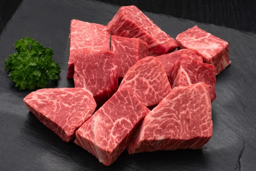 訳あり 肉 博多和牛 ヒレサイコロステーキ 600g 肉