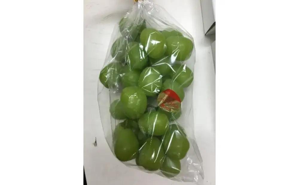 訳ありシャインマスカット  2kg (3-6房)　ご家庭用