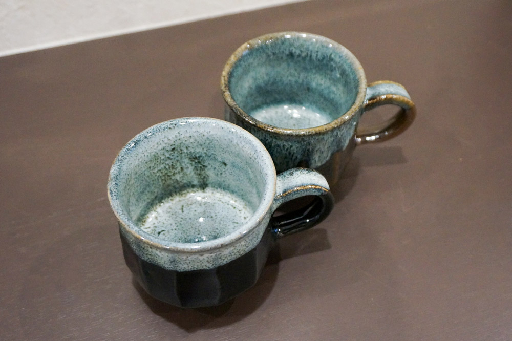 コーヒーカップ 津軽焼 コーヒーカップセット（2セット）工芸品 青森県弘前市 草邑
