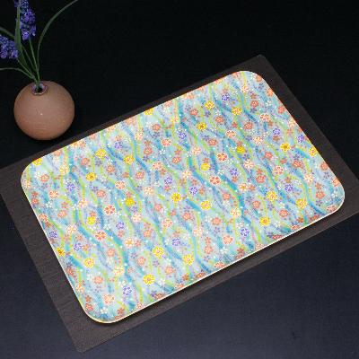 ふるさと納税 海南市 和歌山県海南市 友禅和紙トレー M 33cm 梅桜 桜流れ 2枚組 食洗機対応のおしゃれなトレー |  | 01