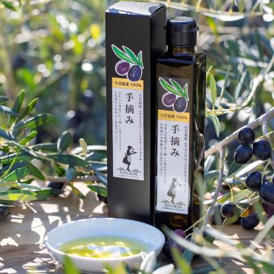 ふるさと納税 土庄町 【小豆島】小豆島産100%　エキストラバージンオリーブオイル[手摘み]182g