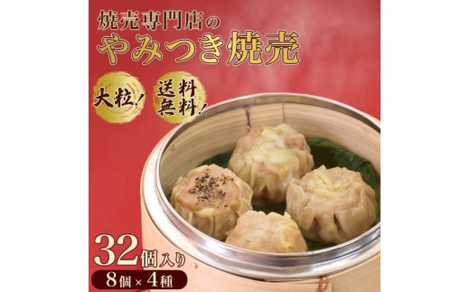 4種のやみつき焼売セット 8個入×4パック（合計32個）