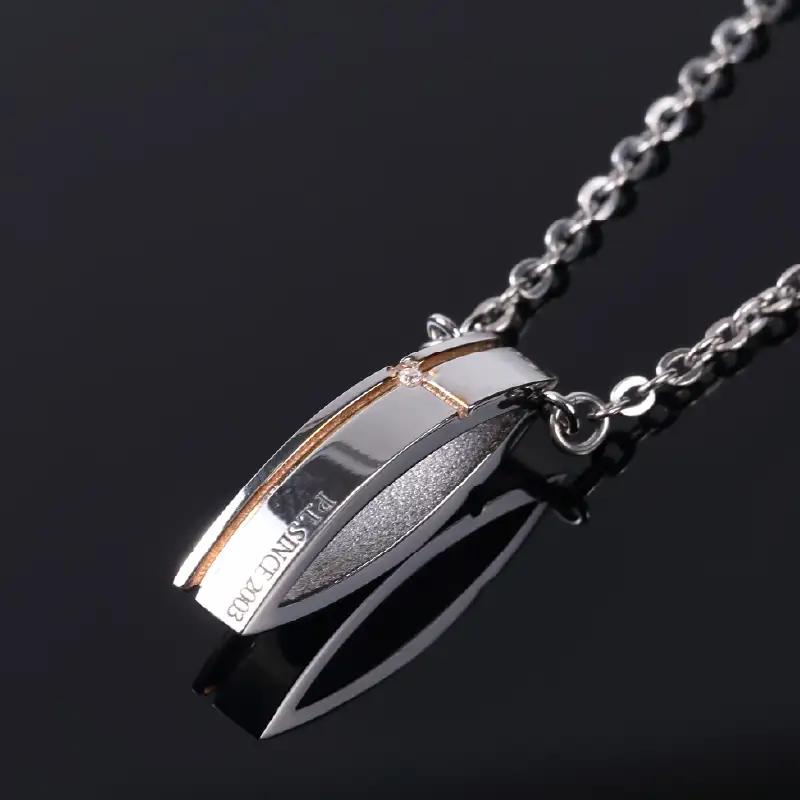 （プラチナIP55cm）管理医療機器 純チタン永久磁気ネックレス PURE LOOP OZ クリスプタイプ