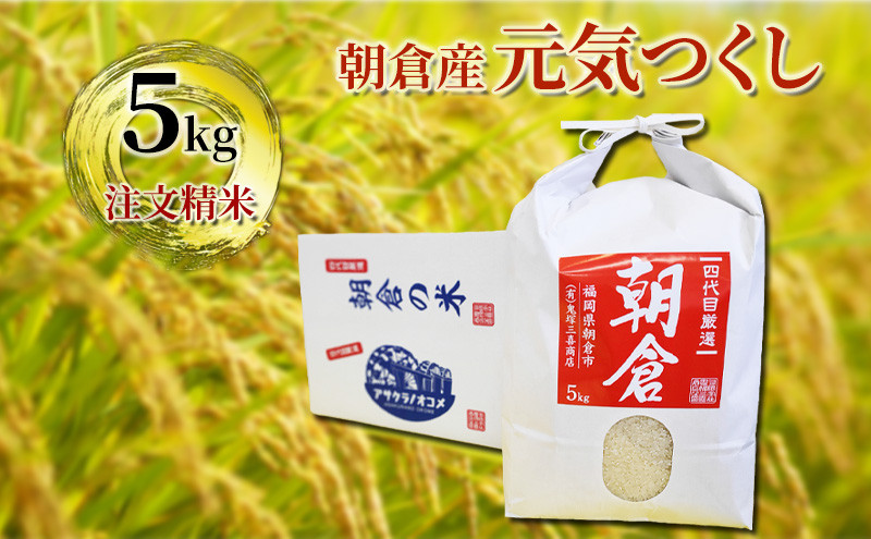 
朝倉産 「元気つくし」5kg
