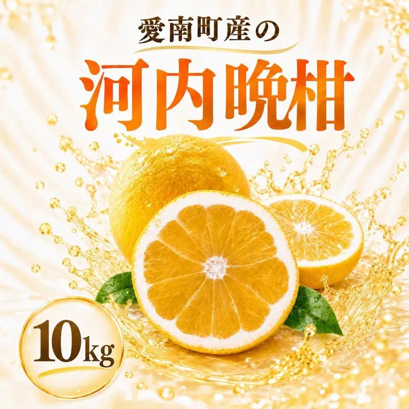 【先行予約】河内晩柑 ばんかん 約 10kg 家庭 柑橘 かんきつ フルーツ 果物 くだもの すぐ届く 早い 甘い さっぱり 厳選 愛媛 みかん 蜜柑 愛南 ご当地 ブランド 野菜 サラダ ピール ゼ