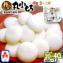 【ふるさと納税】雪んこ餅 杵つき餅 丸小もち 計600g（30g × 20個 ）～ 計1.2kg（30g × 40個 ）小さいサイズ餅 国産【雑煮 ぜんざい 年末年始 御馳走 添加物不使用 少量 小分け】