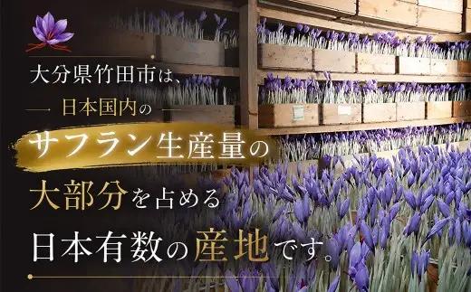 竹田市産サフラン球根 6個セット 【 2026年7月上旬～9月上旬まで発送予定 】