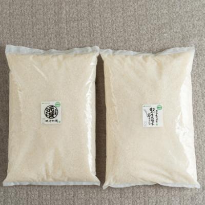 ふるさと納税 宇美町 【宇美】果物屋さんが選んだ米食べ比べ「夢つくし&元気つくし」2.5kg×2袋 |  | 02