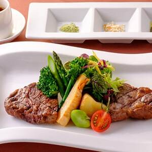 ポピースプリングスリゾート＆スパ ペアランチ(お肉料理+ビュッフェ)＆温泉入浴+フェイスタオル付【1666246】
