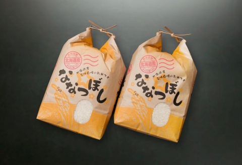 北海道米ななつぼし5kg×2袋[10月下旬以降発送] B-65021