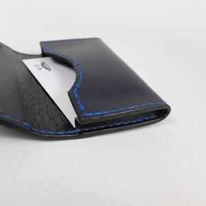 阿波レザー　本藍染名刺入れ CC-1
