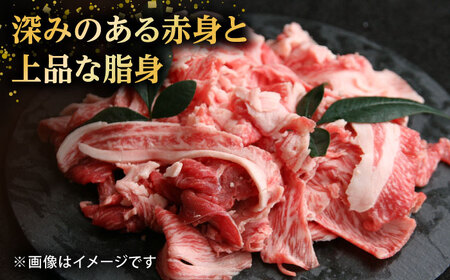 【大容量】【希少で上品なお肉をご家庭で！】五島牛 バラ 小間切れ 4パック（1.6kg）8〜10人前 切り落とし【ごとう農業協同組合】[RAT005]