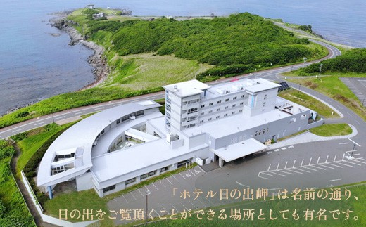 北海道雄武町　ホテル日の出岬宿泊券(２名様)