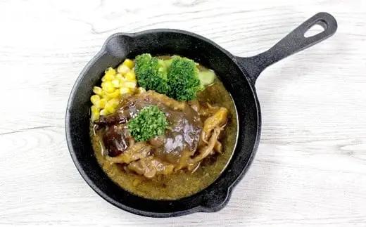 《オール福島県のハンバーグ》こらんしょバーグセット（トマトソース 1個、きのこソース1個） 福島牛 ハンバーグ 食べ比べ セット 詰合せ おかず お弁当 レトルト 常温保存 保存食 備蓄 防災 非常食
