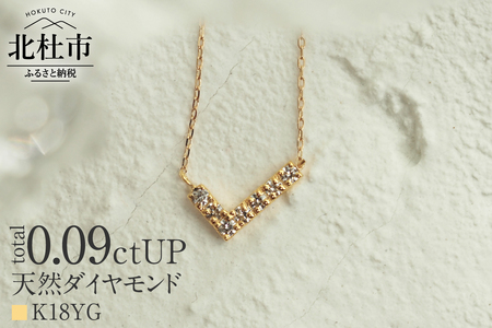 K18 天然ダイヤモンド　WING　ネックレス【K18YG】 ネックレス ダイヤ YG K18 天然ダイヤモンド WING 鑑別書付 保証書付 ジュエリーケース付 プレゼント