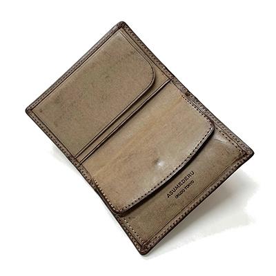 ふるさと納税 葛飾区 ASUMEDERU ハンドメイド イタリア製牛革フキオロシフラグメント カーキ |  | 01