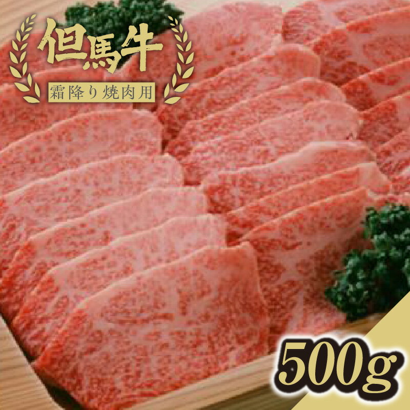 【ふるさと納税】但馬牛 霜降り 焼肉用【500g】部位はお任せ！見事なまでに細かくサシが入り大変軟らかいお肉 ☆ 但馬牛 和牛 国産 牛肉 高級肉 焼肉 ブランド肉 人気 ランキング たじまうし 香美町 特産 冷凍便 73-04 送料無料