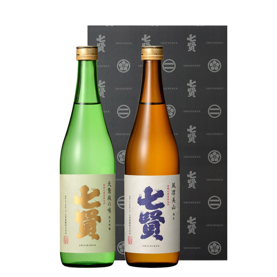 七賢 日本酒 飲み比べ（天鵞絨・風凛美山）セット